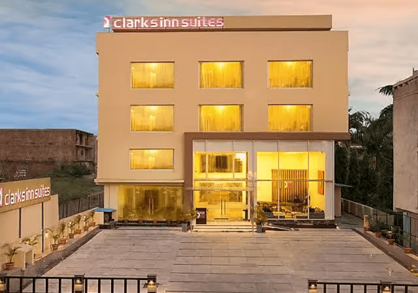 CLARKS INN SUITES, NEAR YATRA PARCHI COUNTER